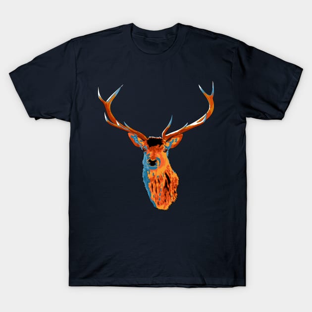 realistic reindeer T-Shirt by Javisolarte